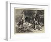 A Shooting Party, Luncheon-null-Framed Premium Giclee Print