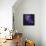 A Shooting Star Radiates Out from a Black Hole in the Center of a Galaxy-Stocktrek Images-Framed Stretched Canvas displayed on a wall