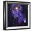 A Shooting Star Radiates Out from a Black Hole in the Center of a Galaxy-Stocktrek Images-Framed Photographic Print