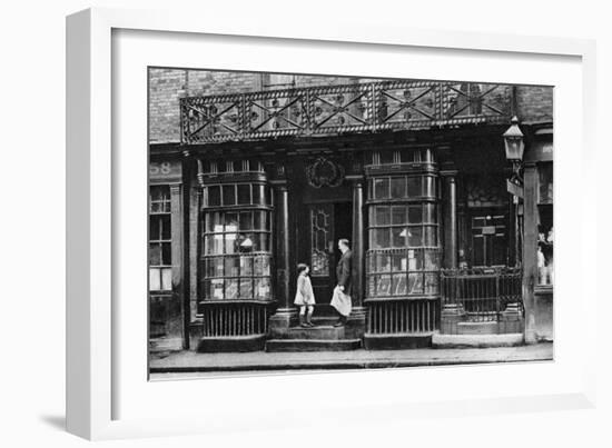 A Shop Front, Artillery Lane, Off Bishopsgate, London, 1926-1927-McLeish-Framed Giclee Print
