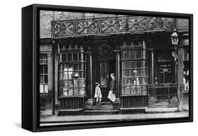 A Shop Front, Artillery Lane, Off Bishopsgate, London, 1926-1927-McLeish-Framed Stretched Canvas