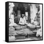 A Shop in India, 1900s-Erdmann & Schanz-Framed Stretched Canvas