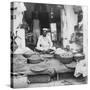 A Shop in India, 1900s-Erdmann & Schanz-Stretched Canvas