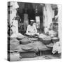 A Shop in India, 1900s-Erdmann & Schanz-Stretched Canvas