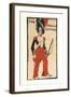 A Short History of the French Guards, 1917-Claud Lovat Fraser-Framed Giclee Print