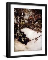 A Short Story by the American Author Washington (Illustration)-Arthur Rackham-Framed Giclee Print