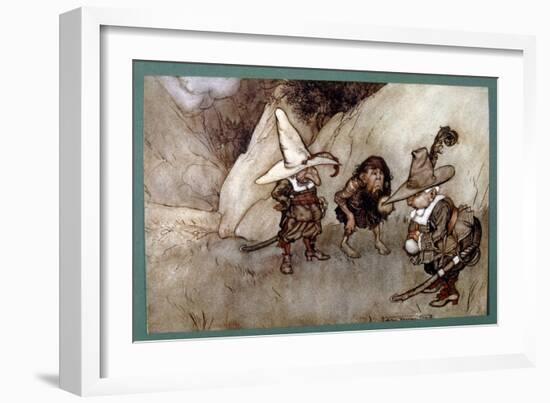 A Short Story by the American Author Washington (Illustration)-Arthur Rackham-Framed Giclee Print