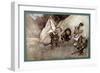 A Short Story by the American Author Washington (Illustration)-Arthur Rackham-Framed Giclee Print