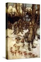 A Short Story by the American Author Washington (Illustration)-Arthur Rackham-Stretched Canvas