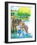 A Show for Ginger - Jack & Jill-Beth Henniger Krush-Framed Giclee Print