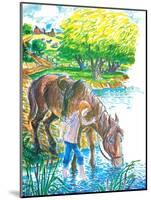 A Show for Ginger - Jack & Jill-Beth Henniger Krush-Mounted Giclee Print