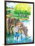 A Show for Ginger - Jack & Jill-Beth Henniger Krush-Framed Giclee Print