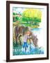 A Show for Ginger - Jack & Jill-Beth Henniger Krush-Framed Giclee Print