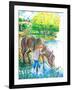 A Show for Ginger - Jack & Jill-Beth Henniger Krush-Framed Giclee Print