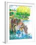 A Show for Ginger - Jack & Jill-Beth Henniger Krush-Framed Premium Giclee Print