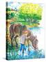 A Show for Ginger - Jack & Jill-Beth Henniger Krush-Stretched Canvas