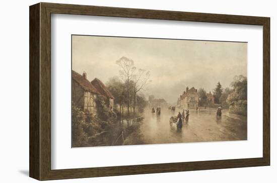 A Showery Day-James Gozzard-Framed Premium Giclee Print