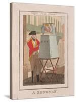 A Showman, Cries of London, 1804-William Marshall Craig-Stretched Canvas