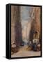 A Shrine In Venice, c1820-1870, (1924)-James Holland-Framed Stretched Canvas