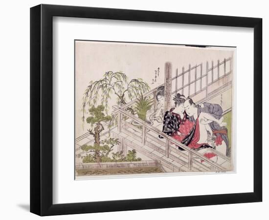 A 'Shunga', C.1785-Torii Kiyonaga-Framed Giclee Print