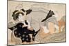 A Shunga Scene-Katsukawa Shunsho-Mounted Giclee Print