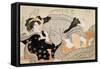 A Shunga Scene-Katsukawa Shunsho-Framed Stretched Canvas