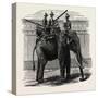 A Siamese War Elephant-null-Stretched Canvas