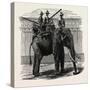 A Siamese War Elephant-null-Stretched Canvas