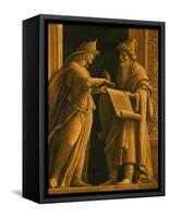 A Sibyl and a Prophet, C.1495-Andrea Mantegna-Framed Stretched Canvas