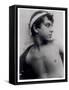 A Sicilian Boy-Freiherr Wilhelm von Gloeden-Framed Stretched Canvas