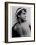 A Sicilian Boy-Freiherr Wilhelm von Gloeden-Framed Giclee Print