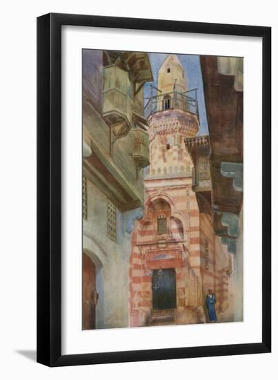 A Side Street in Cairo-Walter Spencer-Stanhope Tyrwhitt-Framed Giclee Print