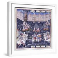 A Siege, Mid 19th Century-null-Framed Giclee Print