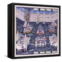 A Siege, Mid 19th Century-null-Framed Stretched Canvas