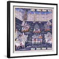 A Siege, Mid 19th Century-null-Framed Giclee Print