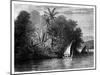 A Sight at Celebes, Indonesia, 19th Century-Hubert Clerget-Mounted Giclee Print