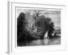 A Sight at Celebes, Indonesia, 19th Century-Hubert Clerget-Framed Giclee Print