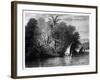 A Sight at Celebes, Indonesia, 19th Century-Hubert Clerget-Framed Giclee Print