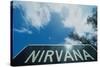 A sign that reads "Nirvana"-null-Stretched Canvas