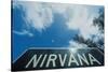 A sign that reads "Nirvana"-null-Stretched Canvas