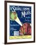 "A Signal from Mars" Sheet Music from the National Museum of American History-null-Framed Art Print