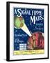 "A Signal from Mars" Sheet Music from the National Museum of American History-null-Framed Art Print