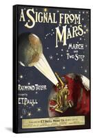 A Signal From Mars-Raymond Taylor-Framed Stretched Canvas