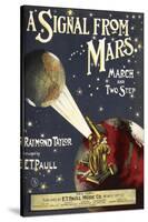 A Signal From Mars-Raymond Taylor-Stretched Canvas