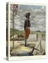 A Sikh Sentry at Fort Johnston, British Central Africa-Harry Hamilton Johnston-Stretched Canvas