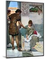 A Silent Greeting, 1908-1909-Lawrence Alma-Tadema-Mounted Giclee Print