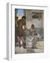 A Silent Greeting-Sir Lawrence Alma-Tadema-Framed Giclee Print