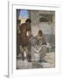 A Silent Greeting-Sir Lawrence Alma-Tadema-Framed Giclee Print