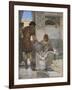 A Silent Greeting-Sir Lawrence Alma-Tadema-Framed Giclee Print