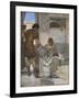 A Silent Greeting-Sir Lawrence Alma-Tadema-Framed Giclee Print